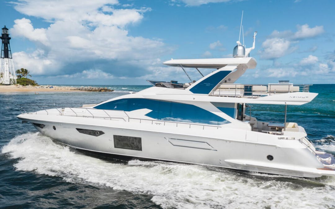 Elysium III - 2017 Azimut 72 luxury yacht for sale/ available for purchase