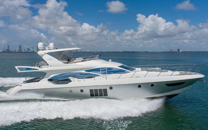 70 Azimut luxury charter yacht - Venetian Marina & Yacht Club, North Bayshore Drive, Miami, FL, USA