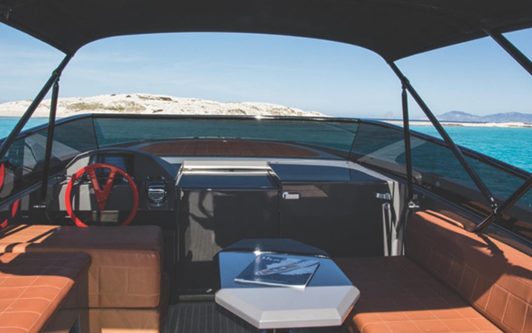 43 Vanquish luxury charter yacht - Botafoc Ibiza, Av. de Juan Carlos I, 07800 Ibiza, Balearic Islands, Spain