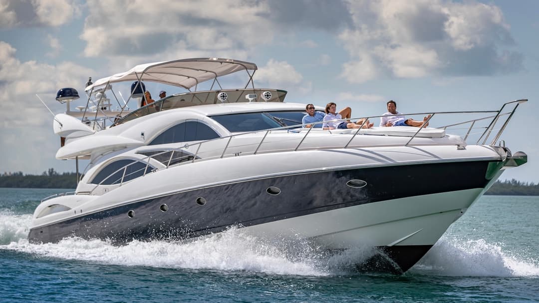 74 Sunseeker luxury charter yacht - 5225 Collins Ave, Miami, FL 33140, USA