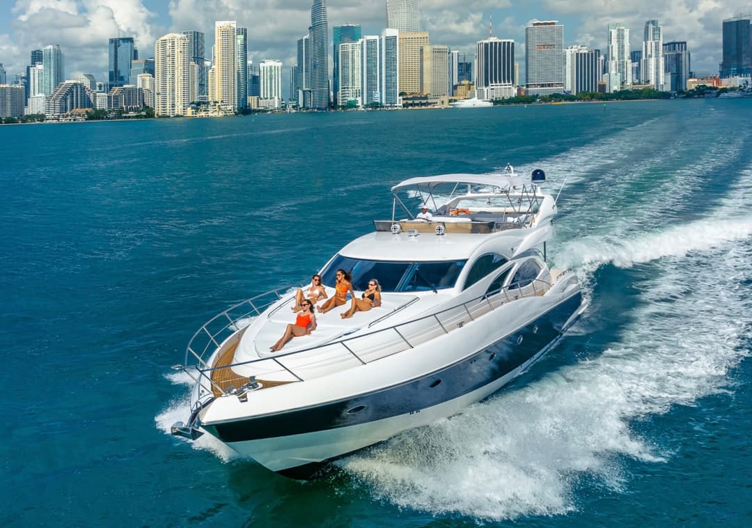 74 Sunseeker luxury charter yacht - 5225 Collins Ave, Miami, FL 33140, USA