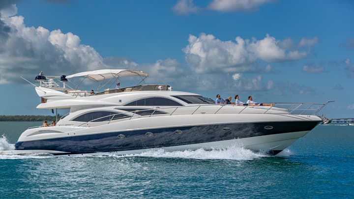 74 Sunseeker luxury charter yacht - 5225 Collins Ave, Miami, FL 33140, USA