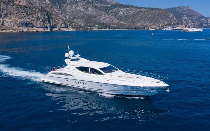 80 Mangusta luxury charter yacht - St. Barths, Saint Barthélemy