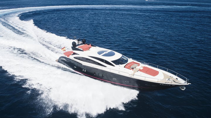 92 Sunseeker luxury charter yacht - Ibiza, Spain