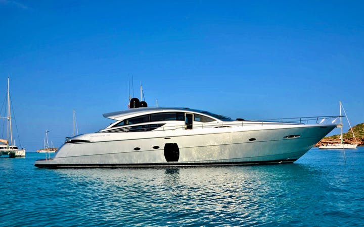 72 Pershing luxury charter yacht - Botafoc Ibiza, Av. de Juan Carlos I, 07800 Ibiza, Balearic Islands, Spain