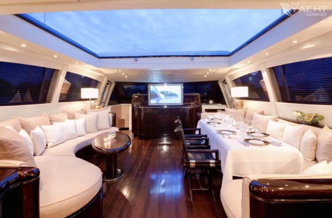 92 Mangusta luxury charter yacht - Cannes, France