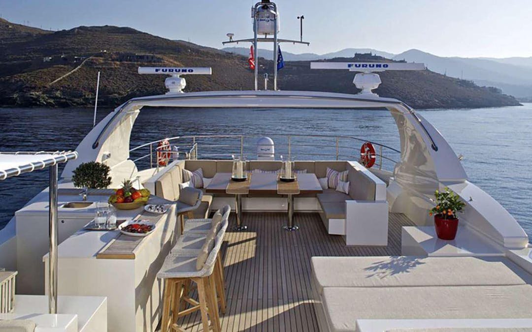 110 Notika luxury charter yacht - Athens, Greece