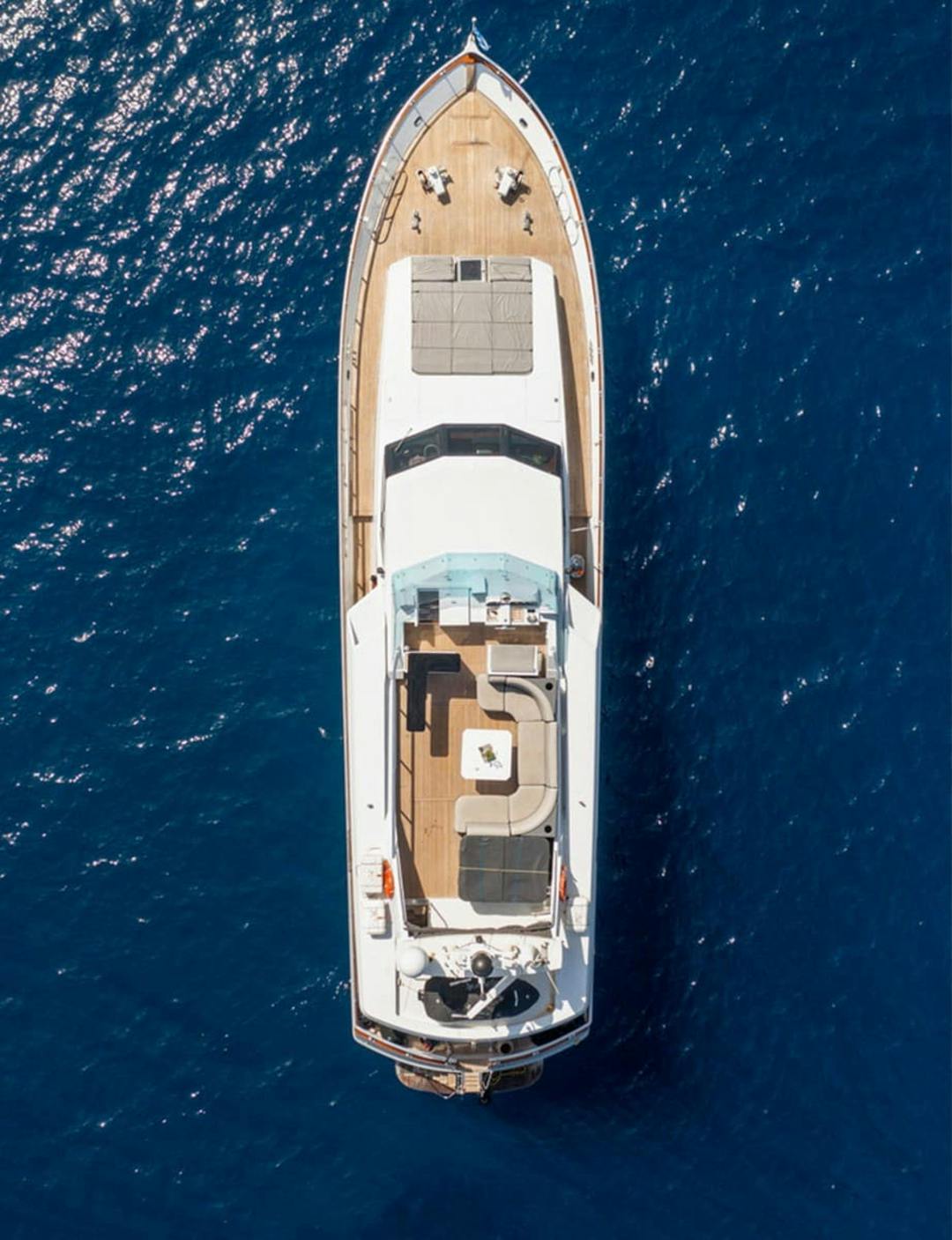 87 Cantieri Di Pisa luxury charter yacht - Mýkonos, Greece