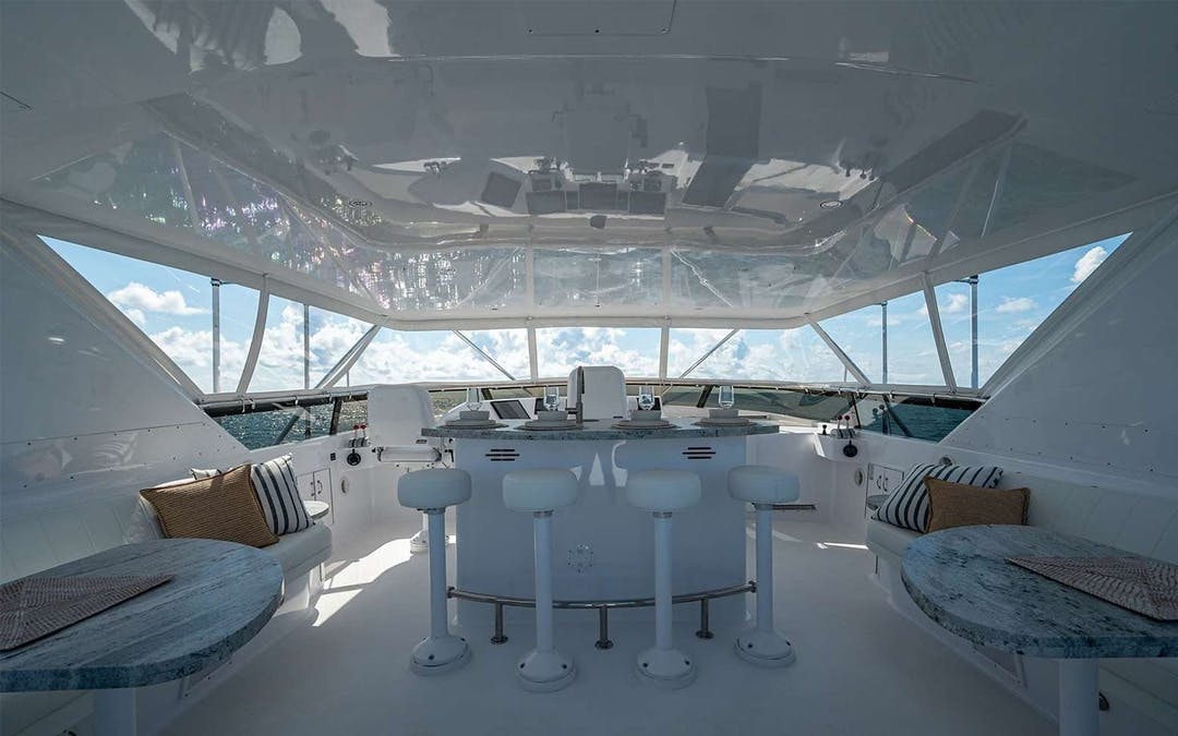 100 Hatteras luxury charter yacht - Newport, RI, USA