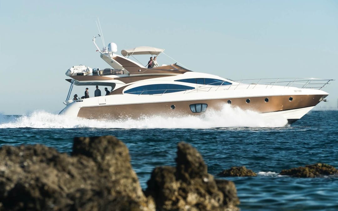 68 Azimut luxury charter yacht - Athens, Greece