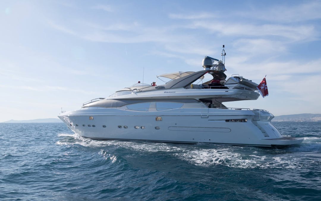 98 Posillipo luxury charter yacht - Athens, Greece
