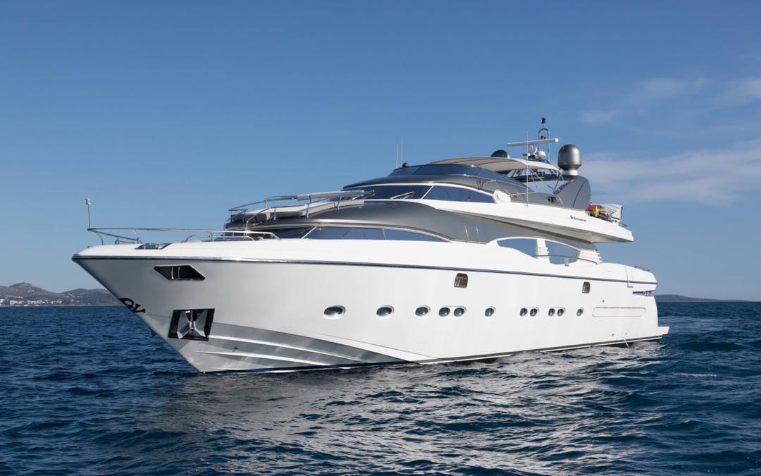 98 Posillipo luxury charter yacht - Athens, Greece
