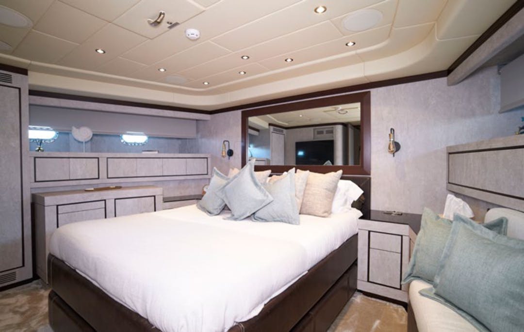 92 Mangusta luxury charter yacht - Ibiza, Spain