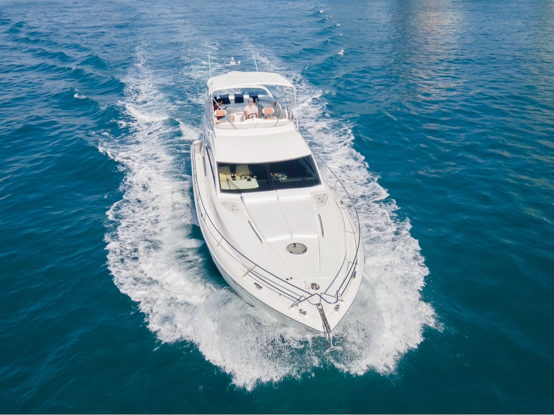 52 Fairline luxury charter yacht - 1635 N Bayshore Dr, Miami Beach, FL 33139, USA