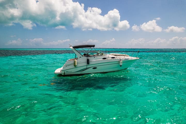 Beautiful 33 Chaparral with cabin