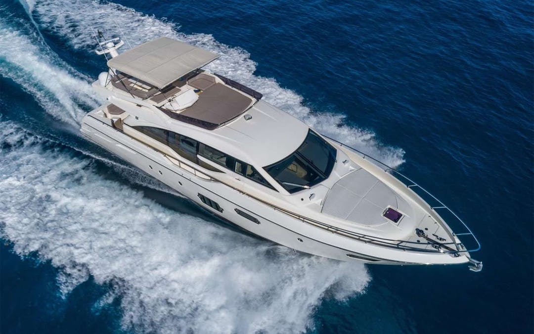 69' Ferretti luxury charter yacht - Nassau, The Bahamas - 1