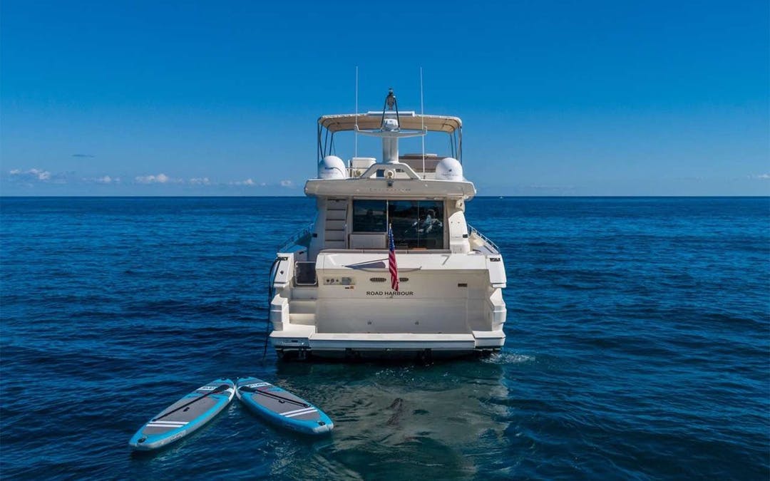 69' Ferretti luxury charter yacht - Nassau, The Bahamas - 3