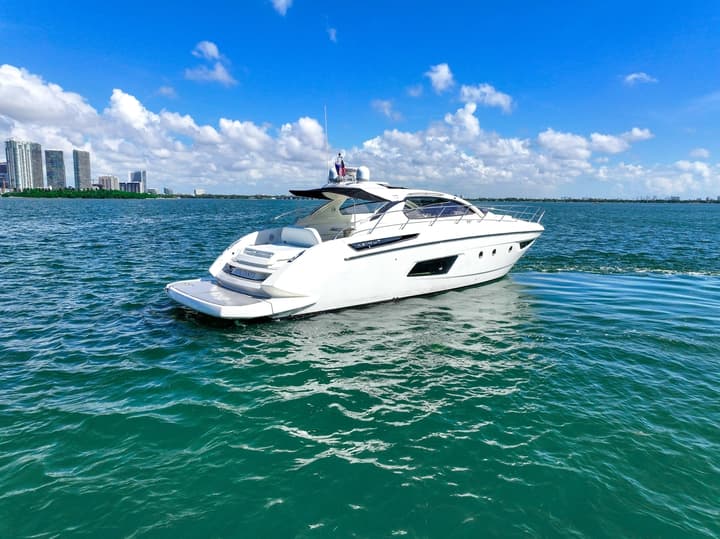 50 Azimut luxury charter yacht - Venetian Marina & Yacht Club, North Bayshore Drive, Miami, FL, USA
