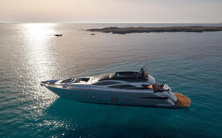 90 Pershing luxury charter yacht - Ibiza, Spain