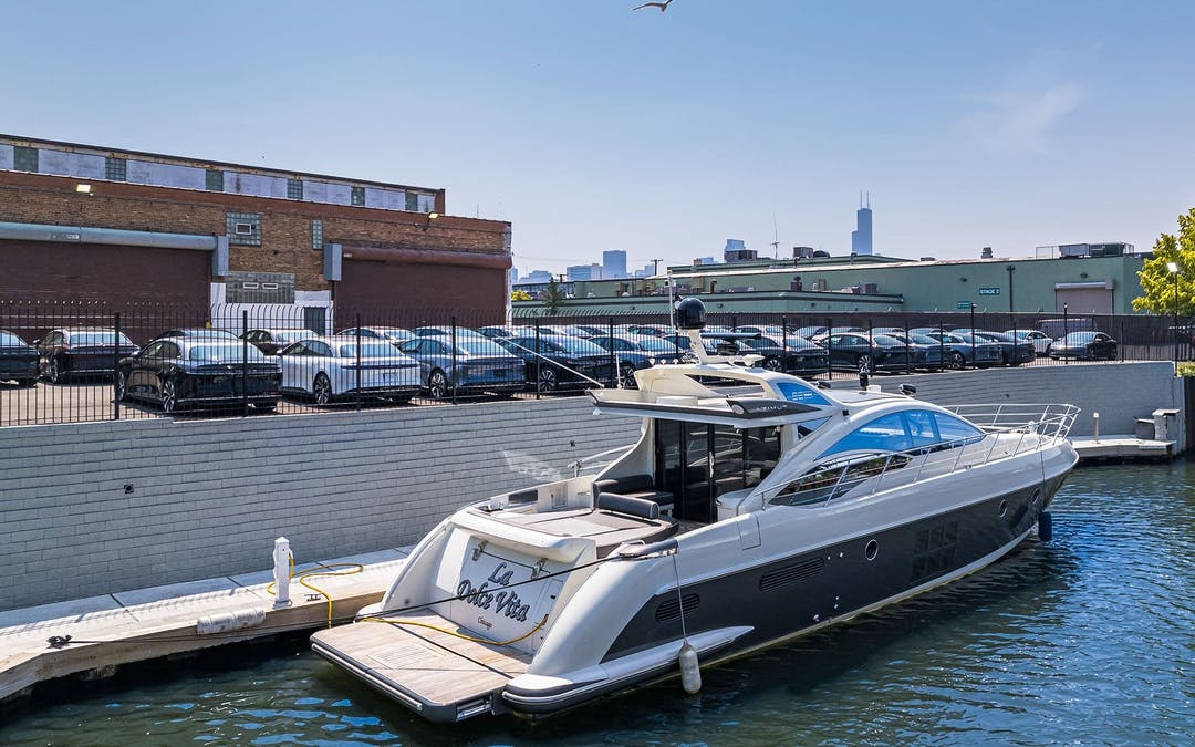 62 Azimut luxury charter yacht - Morton Salt, West Lake Street, Chicago, IL, USA