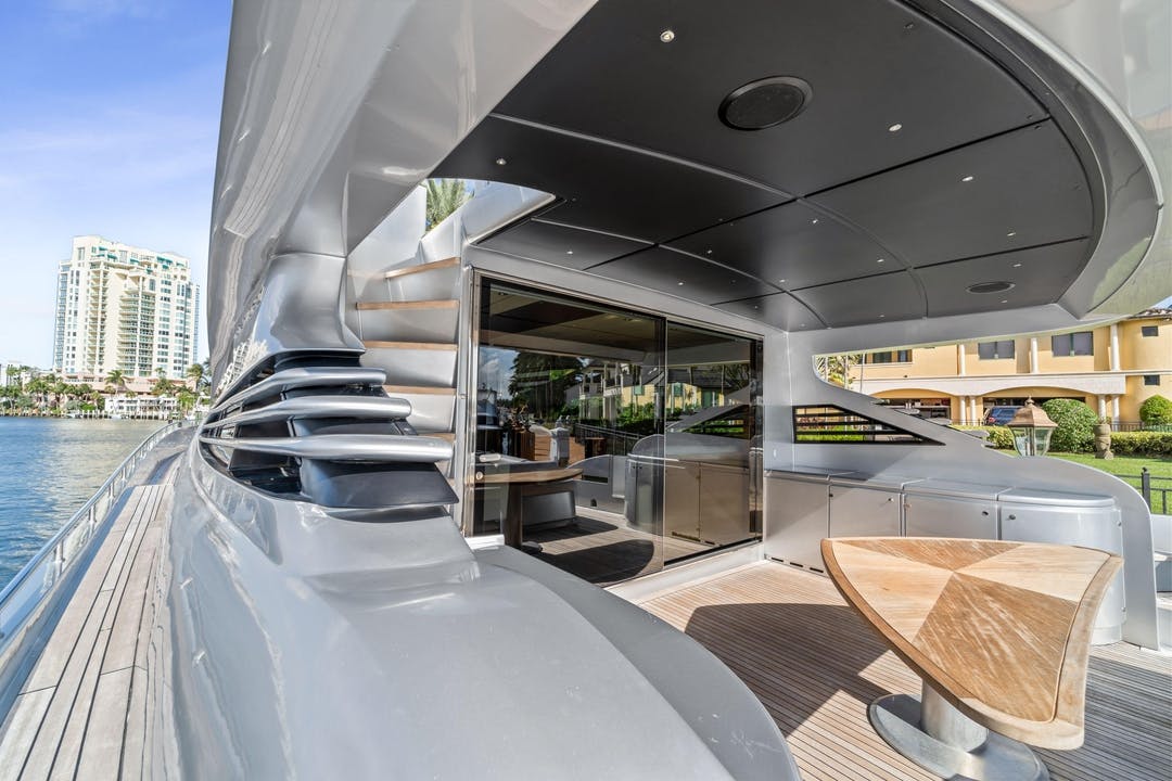 90 Pershing luxury charter yacht - 1819 79th Street Causeway, North Bay Village, FL 33141, USA