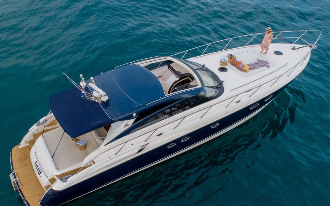 58 Princess luxury charter yacht - Marina Lav, Grljevačka ulica 2a, Podstrana, Croatia