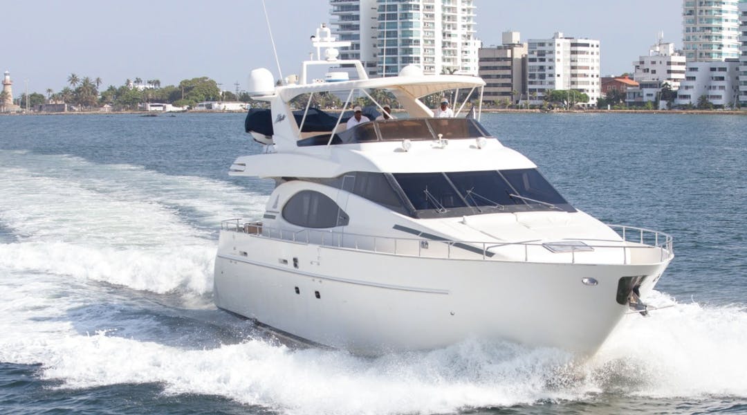 70 Azimut luxury charter yacht - Cartagena Nautical Club, Carrera 23, Cartagena Province, Bolivar, Colombia