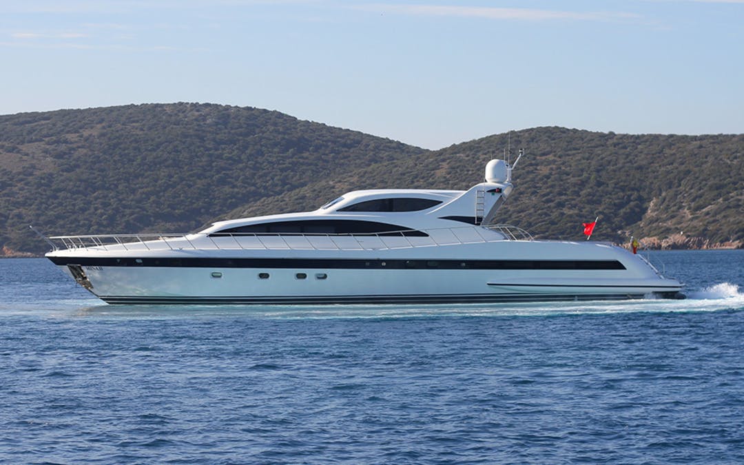 106 Overmarine luxury charter yacht - Bodrum, Muğla Province, Turkey