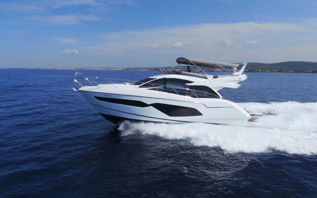 56 Sunseeker luxury charter yacht - ACI Marina Split, Uvala Baluni, Split, Croatia