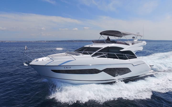56 Sunseeker luxury charter yacht - ACI Marina Split, Uvala Baluni, Split, Croatia