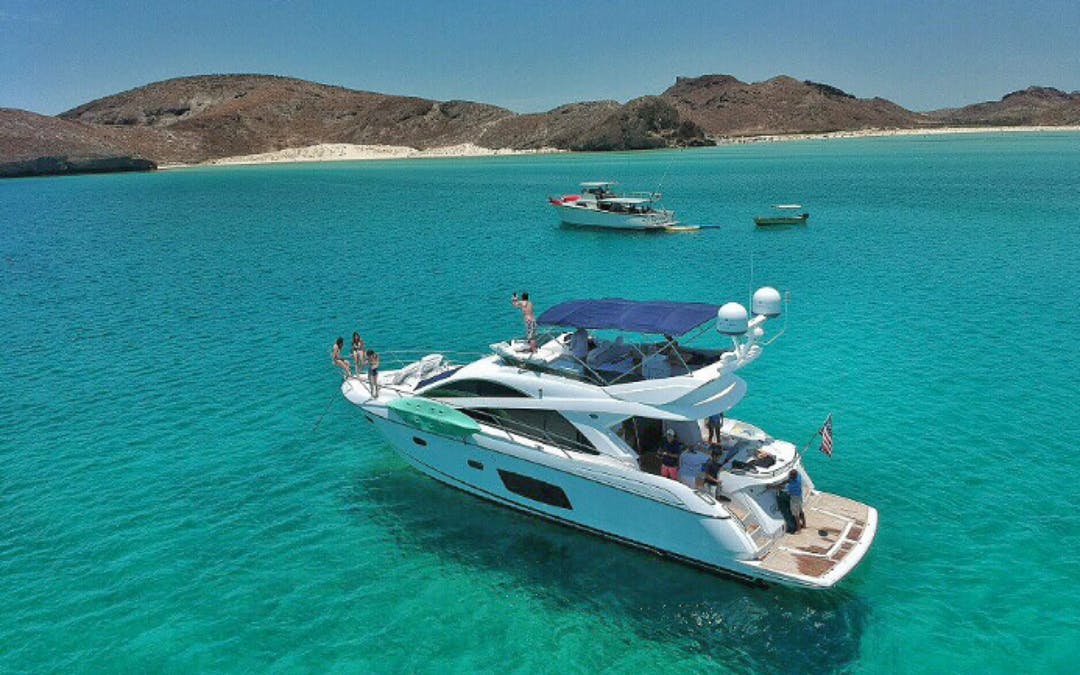 55' Sunseeker luxury charter yacht - Cabo San Lucas, BCS, Mexico - 2