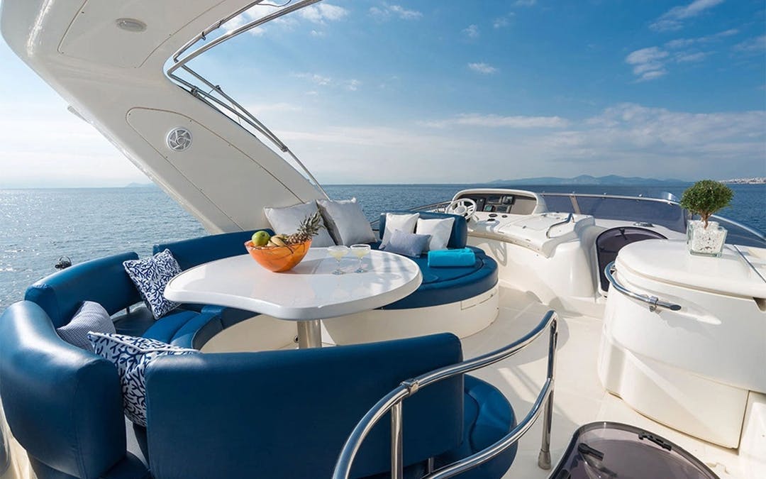 68 Azimut luxury charter yacht - Athens, Greece