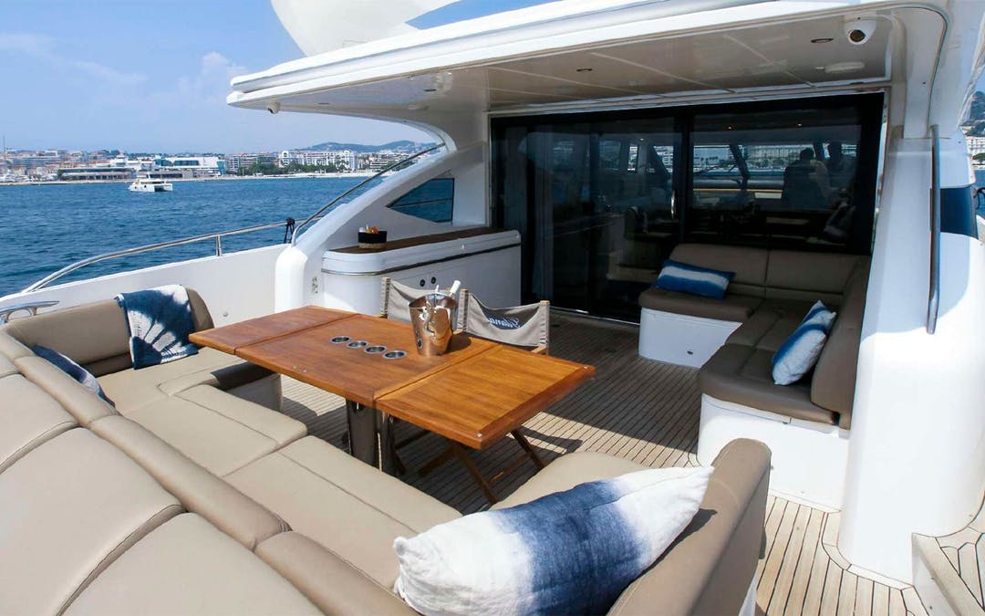 78' Princess luxury charter yacht - Cannes, France - 2