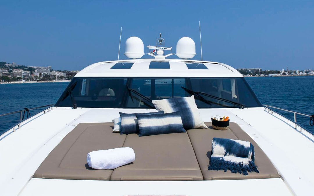 78' Princess luxury charter yacht - Cannes, France - 3