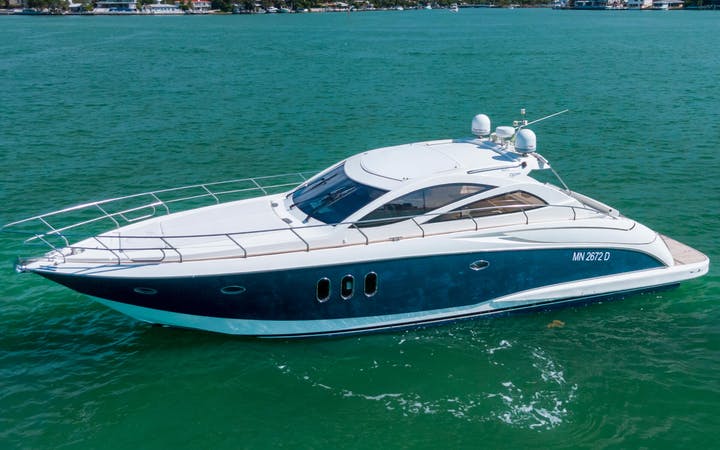 55' Astondoa luxury charter yacht - Miami Beach Marina, Alton Road, Miami Beach, FL, USA