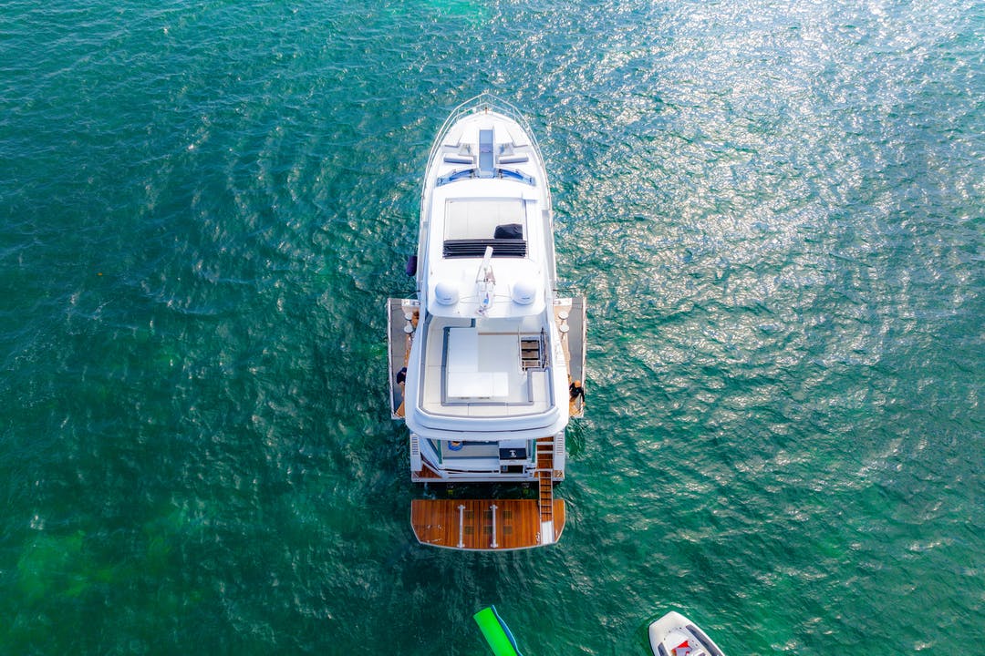 64 Galeon luxury charter yacht - Bayside Marketplace, Biscayne Boulevard, Miami, FL, USA