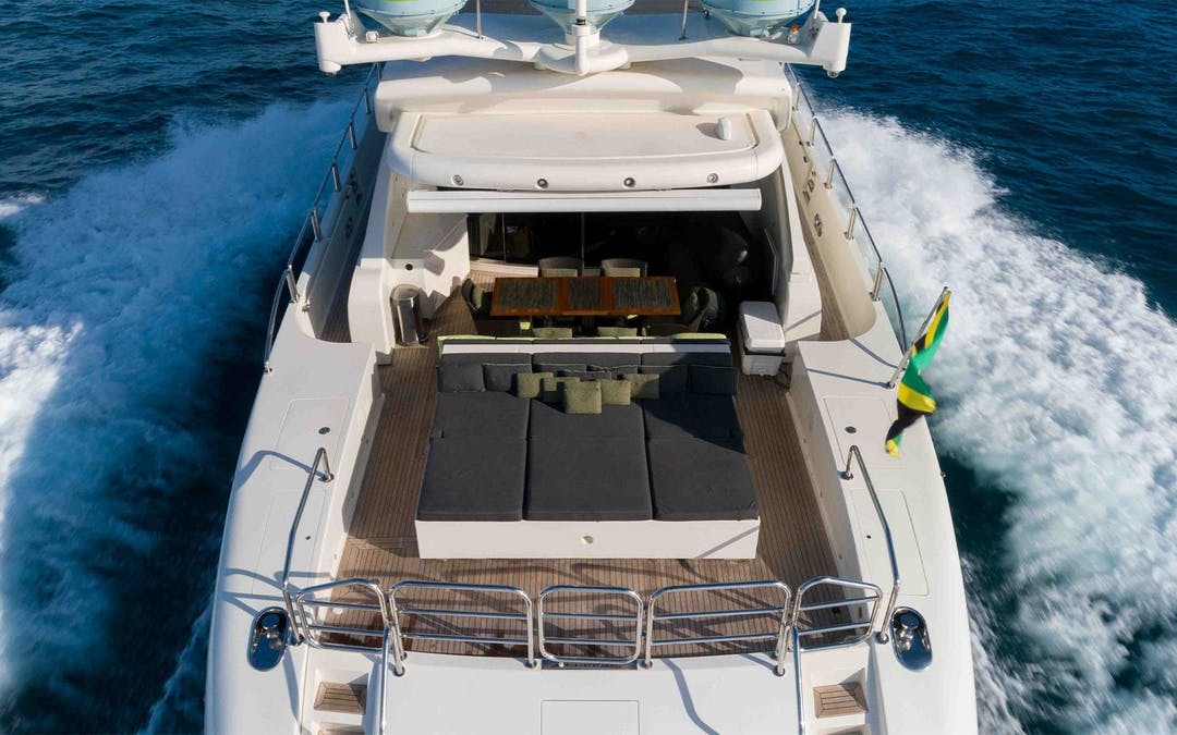 112 Leopard luxury charter yacht - Island Gardens, MacArthur Causeway, Miami, FL, USA