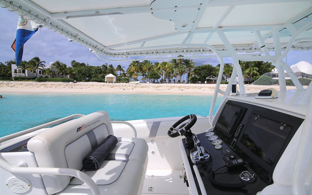 39 Midnight Express luxury charter yacht - Porto Cupecoy, Sint Maarten