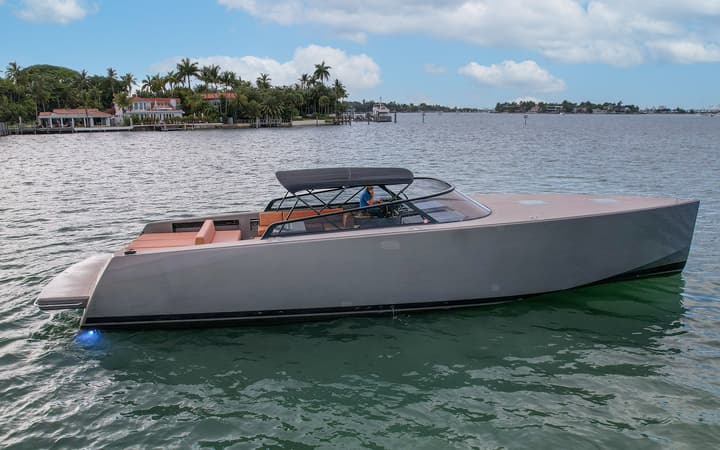 55 VanDutch luxury charter yacht - Miami Beach Marina, Alton Road, Miami Beach, FL, USA