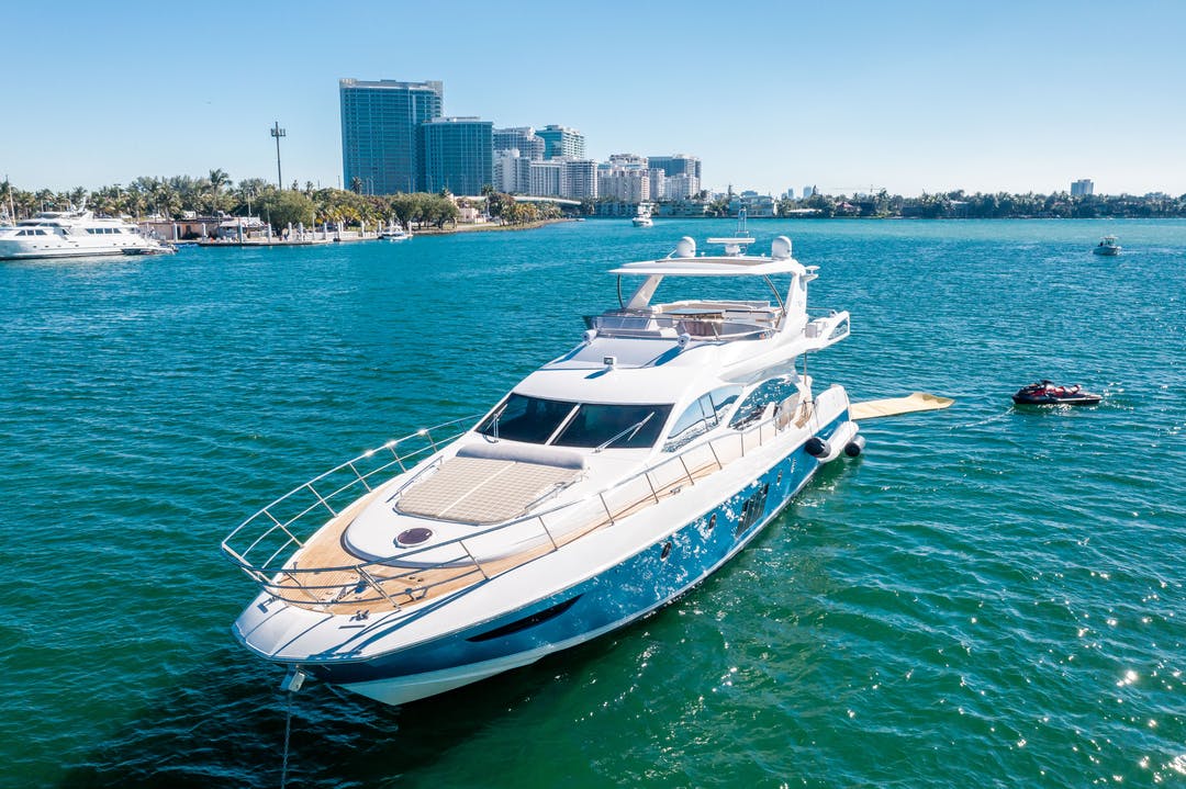 70 Azimut luxury charter yacht - 400 Sunny Isles Blvd, Sunny Isles Beach, FL, USA