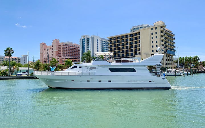 75 Tarrab luxury charter yacht - Westshore Yacht Club Marina, Beacon Shores Street, Tampa, FL, USA