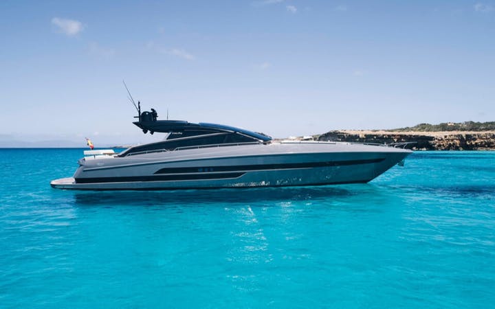 70 Baia luxury charter yacht - Marina Ibiza, Ibiza, Spain