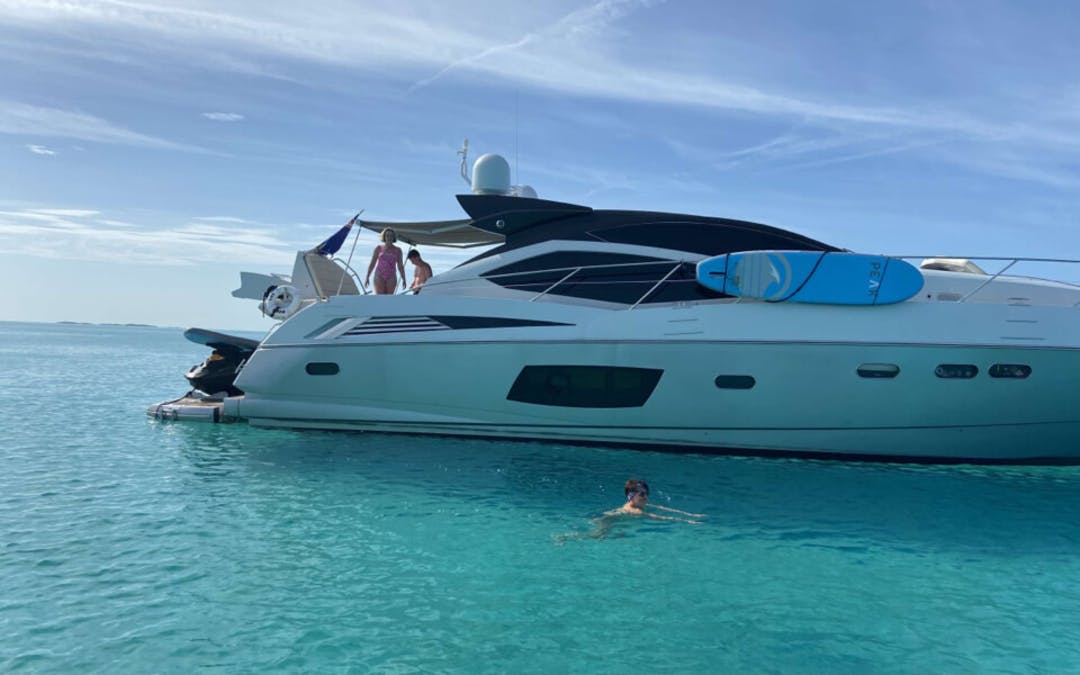 66 Sunseeker luxury charter yacht - Nassau, The Bahamas