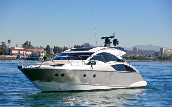45 Marquis luxury charter yacht - 2320 North Harbor Drive, San Diego, CA, USA