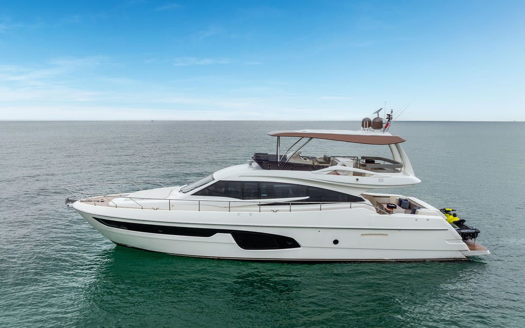 65 Ferretti luxury charter yacht - Hollywood, FL, USA