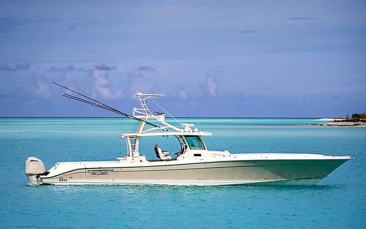 53 HydraSport luxury charter yacht - Turtle Cove Marina, Providenciales, Turks and Caicos Islands