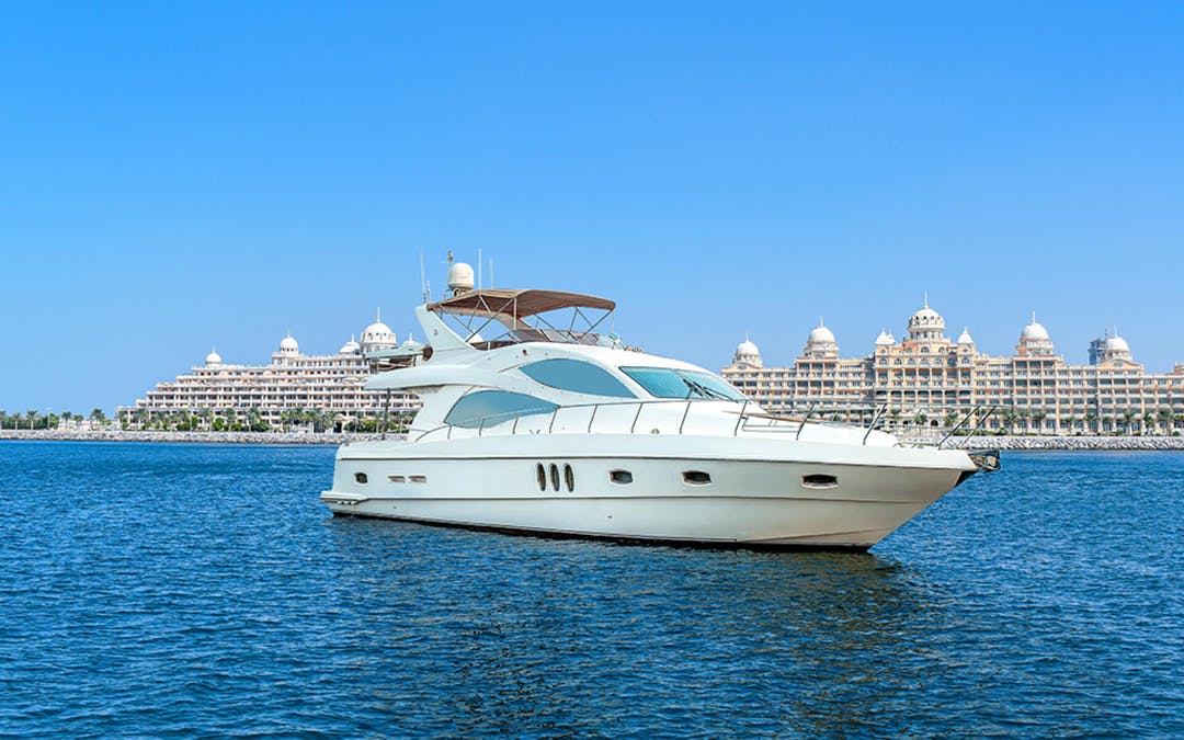 61 Majesty luxury charter yacht - D-Marin Dubai Harbour Marina, Marina - Dubai - United Arab Emirates