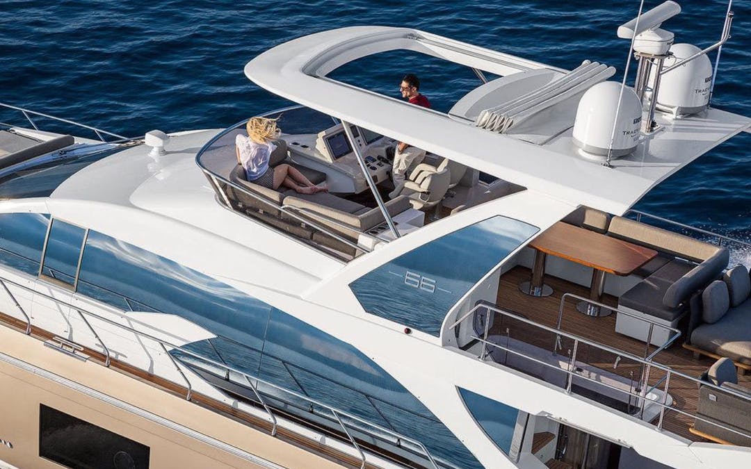 66 Azimut luxury charter yacht - Miami Beach Marina, Alton Road, Miami Beach, FL, USA
