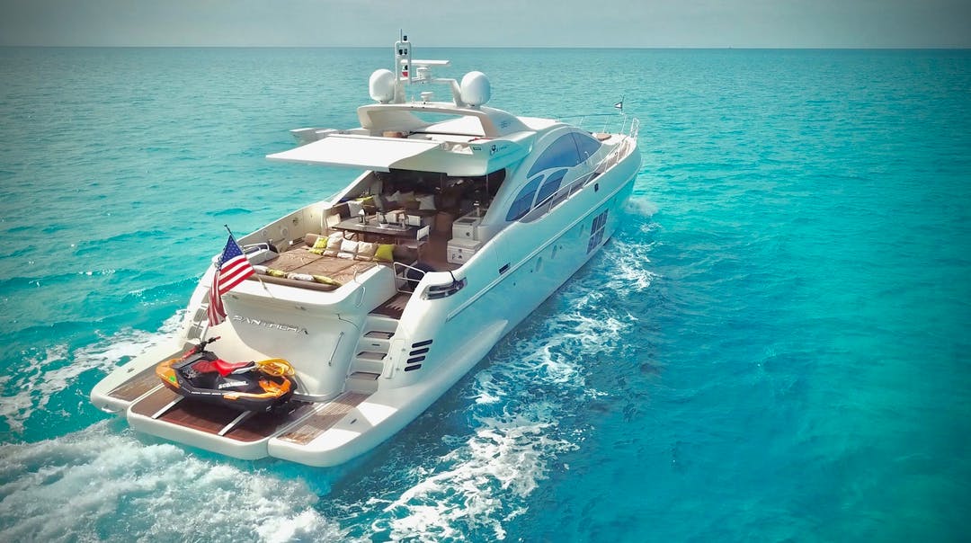 86 Azimut luxury charter yacht - Palm Cay Marina, Yamacraw Hill Road, Nassau, The Bahamas