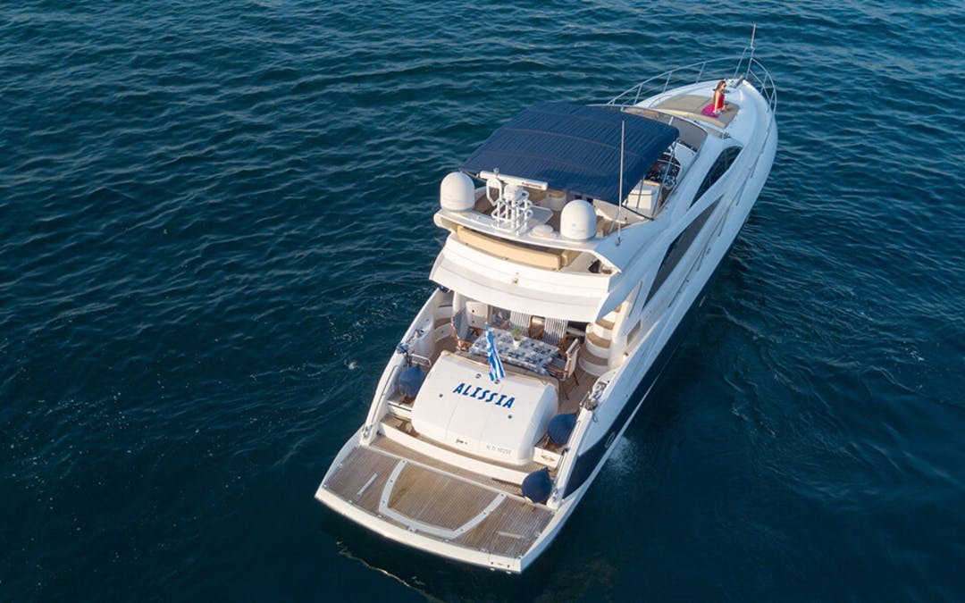 72 Sunseeker luxury charter yacht - Athens Marina, Platia Agias Marinas, Palaio Faliro, Greece